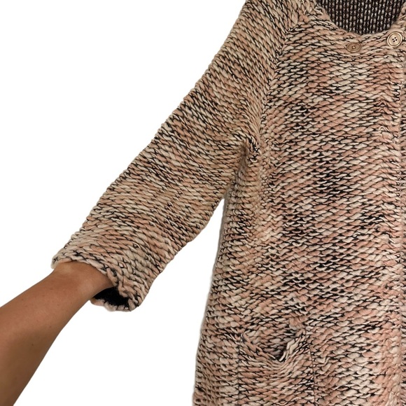 French Connection Textured Tan Coat - Picture 6 of 12